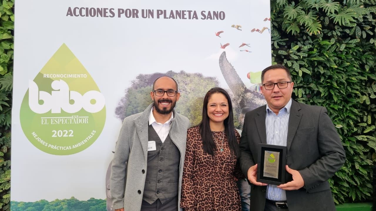 Imagen reconocimiento Bibo Mejores practicas ambientales Imagen reconocimiento Bibo Mejores practicas ambientales